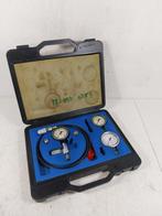 Mooie complete drukmeterset met div. meters en adapters., Niet ingevuld, Gebruikt, Niet ingevuld, Ophalen of Verzenden