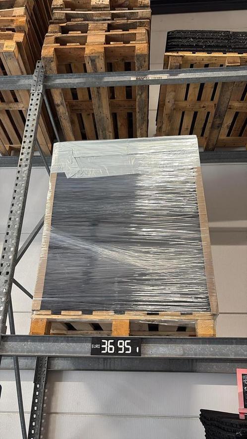 60m2 Fit pro rubber sportvloer tegels pallet deal 100x100x2, Sport en Fitness, Fitnessmaterialen, Nieuw, Fitnessmat, Armen, Benen