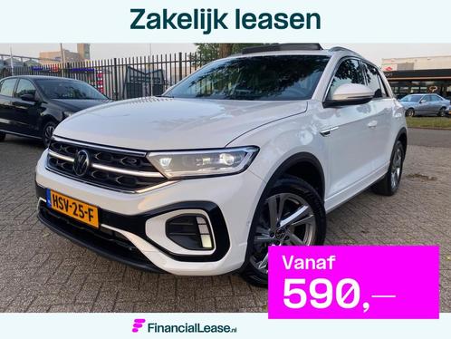 Volkswagen T-ROC 1.5 TSI R-Line Automaat Camera Pano Navi Cr, Auto's, Volkswagen, Bedrijf, Lease, Financial lease, T-Roc, ABS