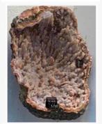 50% korting Roze amethist Chalcedoon stalactieten, Geode, Verzamelen, Mineralen en Fossielen, Ophalen of Verzenden
