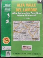 Wandelkaart Italie "Alta Valle del Lamone", Boeken, Atlassen en Landkaarten, 2000 tot heden, Ophalen of Verzenden, Zo goed als nieuw