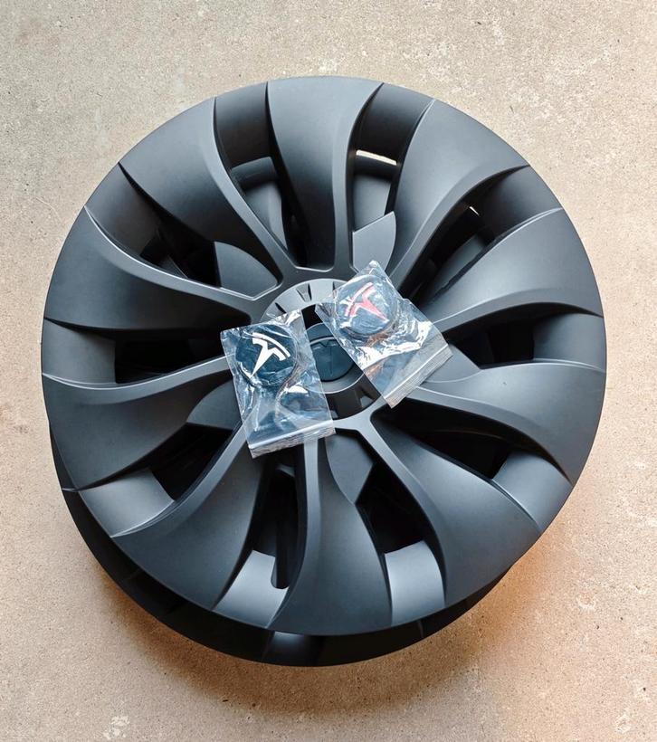 Überturbine style wieldoppen voor Tesla Model 3 aero velgen, Auto diversen, Wieldoppen, Nieuw, Ophalen of Verzenden