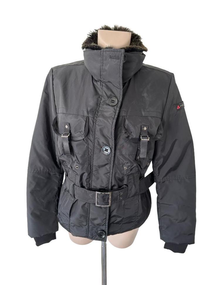 Peuterey winterjas L, Kleding | Heren, Jassen | Winter, Zo goed als nieuw, Maat 52/54 (L), Zwart, Ophalen of Verzenden