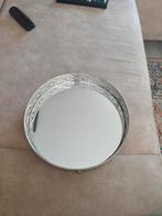 Decoratieve Schaal - Zilverkleurig, Ophalen, Overige materialen, Schaal, Rond