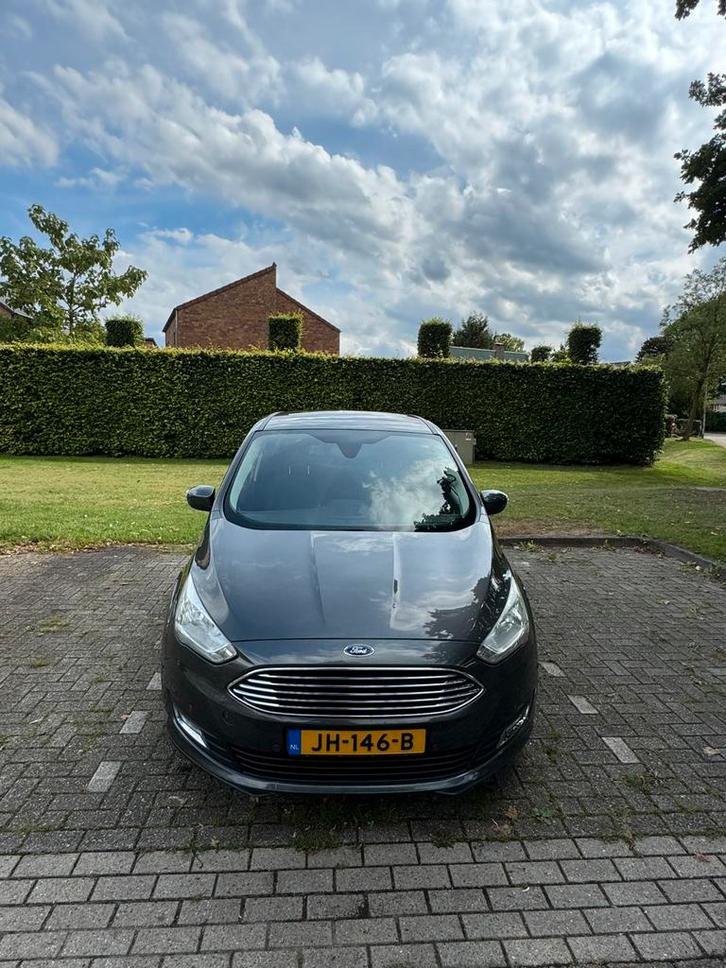 Ford C-Max 1.0 Ecoboost 125pk 2015 Grijs, Auto's, Ford, Particulier, C-Max, Benzine, A, MPV, Handgeschakeld, Geïmporteerd, Zilver of Grijs