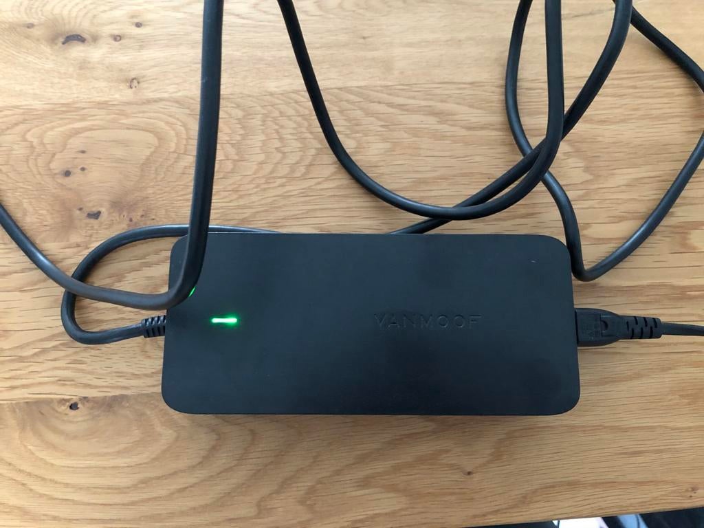 Vanmoof oplader, Fietsen en Brommers, Ophalen, Zo goed als nieuw