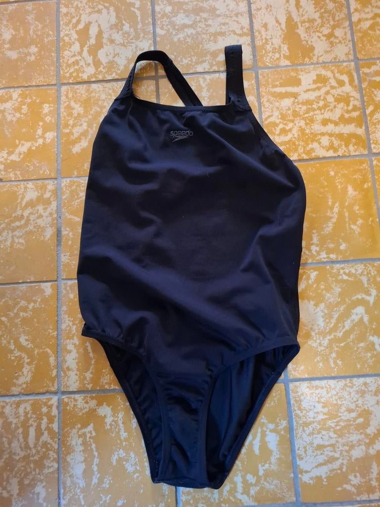 Speedo Badpak Zwart Maat 176 Endurance+, Kinderen en Baby's, Kinderkleding | Maat 176, Zo goed als nieuw, Meisje, Sport- of Zwemkleding