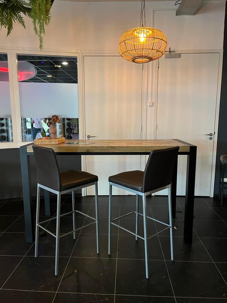 Horeca barkrukken 22 stuks, Ophalen, Gebruikt, Met voetsteun, 90 cm of meer