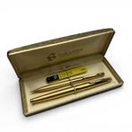 Sheaffer vulpen en grafietstift, Verzamelen, Sheaffer, Gebruikt, Met doosje, Ophalen of Verzenden