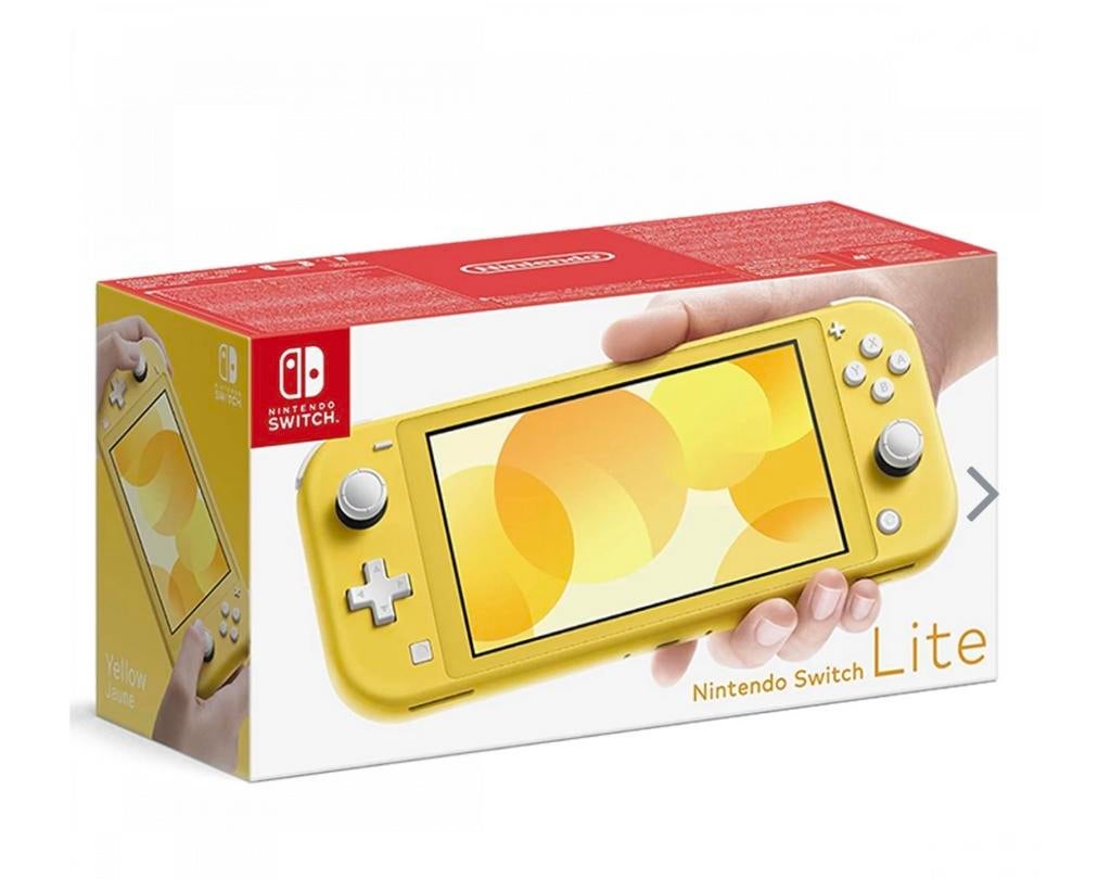 Nintendo Switch Lite Geel, Ophalen, Geel, Zo goed als nieuw