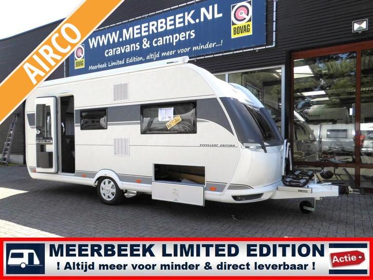 Hobby Excellent Edition 495 UL 3199,= KORTING +THULE +MOVER, Caravans en Kamperen, Caravans, tot en met 4, 1000 - 1250 kg, Rondzit