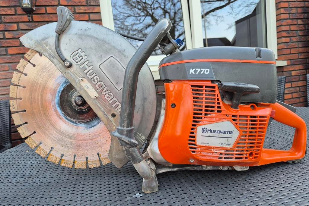 Husqvarna K770 Doorslijper - Krachtige Zaag, Ophalen, Gebruikt, 70 mm of meer, Overige typen