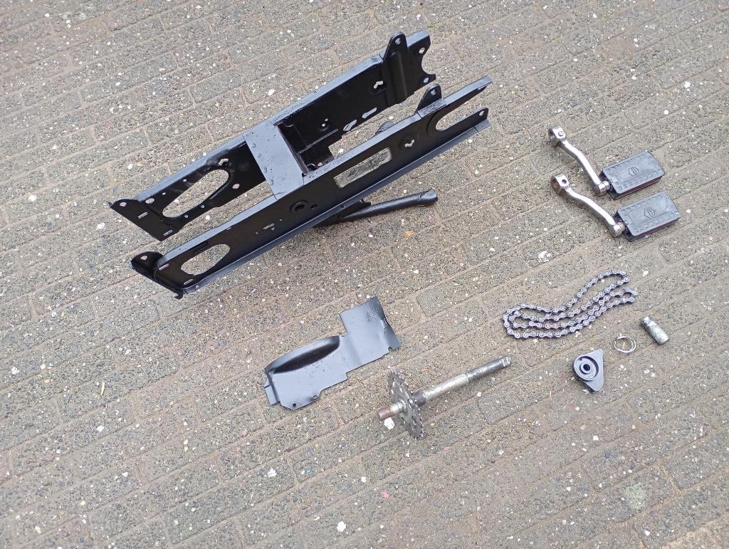 Achterbrug Citta Gilera, Fietsen en Brommers, Brommeronderdelen | Snorfietsen, Zo goed als nieuw, Gilera, Frame, Ophalen of Verzenden