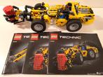 LEGO Technic 42049 Mine Loader set compleet met boekje, Ophalen of Verzenden, Zo goed als nieuw, Complete set, Lego