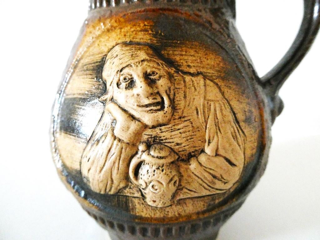Schenkkan bierkan kan kruik d / b Dumler en Breiden Germany, Antiek en Kunst, Antiek | Keramiek en Aardewerk, Ophalen of Verzenden