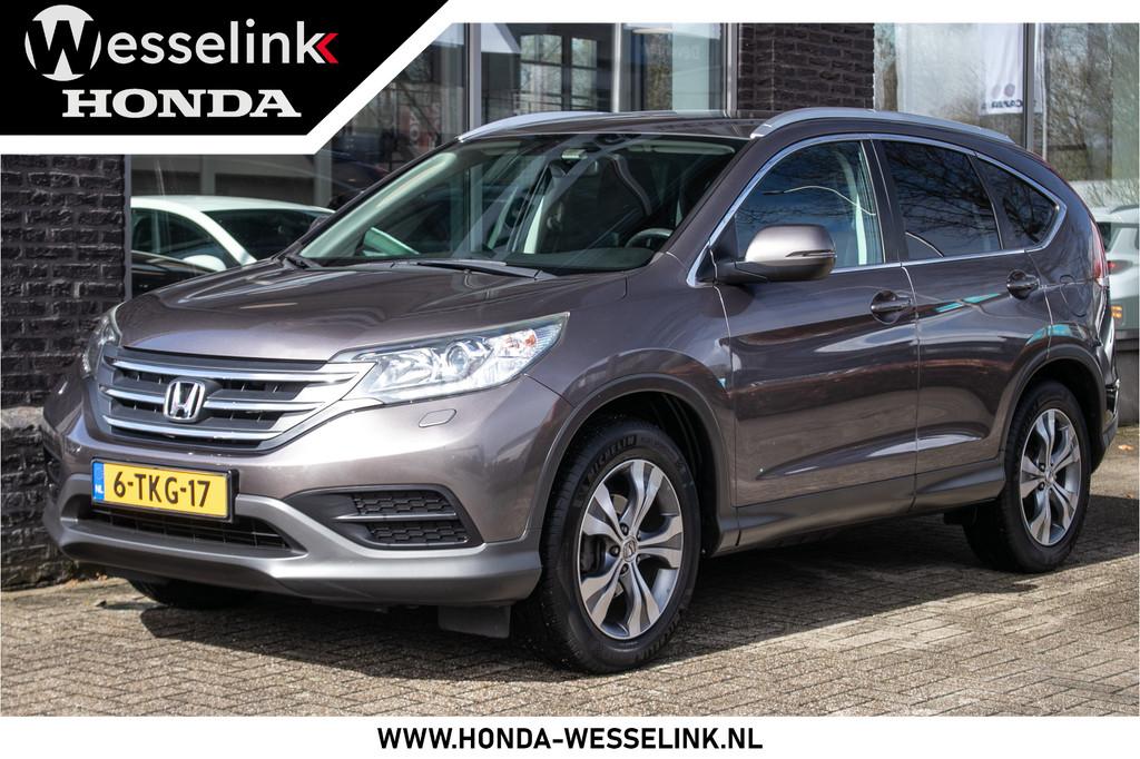 Honda CR-V 2.0 Comfort | 18" lm | Navi | dealer onderhouden, Auto's, Honda, Stof, Gebruikt, Zwart, 4 cilinders