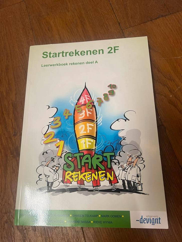 Startrekenen 2F Leerwerkboek rekenen deel A, Boeken, Schoolboeken, Gelezen, Overige vakken, Overige niveaus, Ophalen