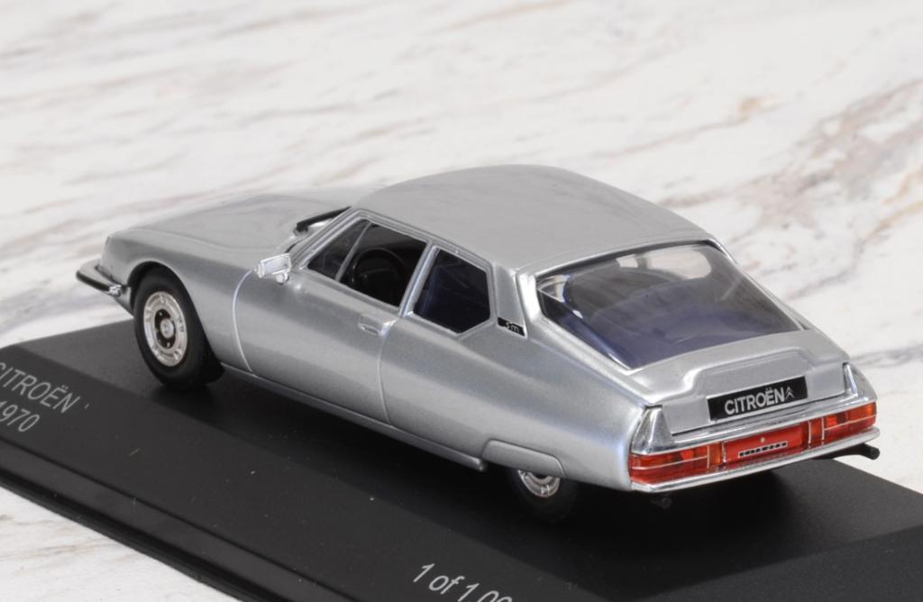 Citroen SM 1970 ZILVER schaal 1:43 Whitebox ref. WB297, Verzenden, Nieuw, Auto, Overige merken