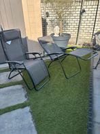 Te koop 2x lafuma batyline relax stoelen, Caravans en Kamperen, Ophalen, Zo goed als nieuw, Campingstoel