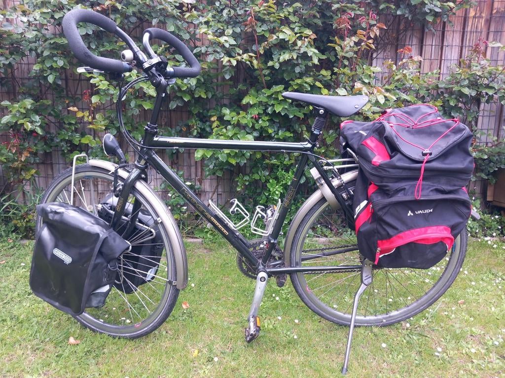 Zsm afhalen - Koga Trekkingfiets met complete tassenset, 53 tot 57 cm, Ophalen of Verzenden, Gebruikt, Koga Miyata