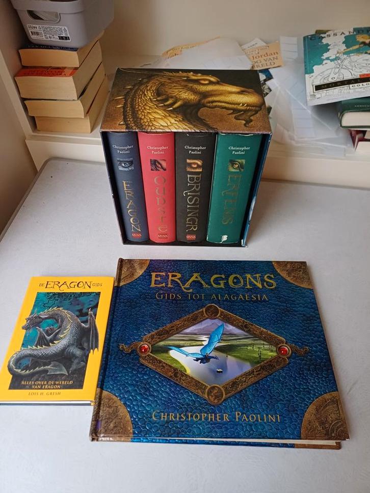Eragon boekenset, Boeken, Fantasy, Gelezen, Ophalen of Verzenden
