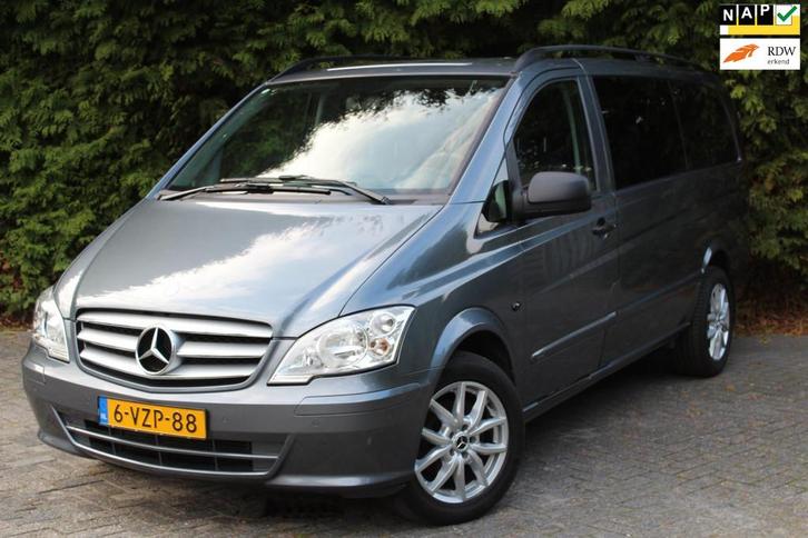 Mercedes-Benz Vito 122 CDI 320 Lang DC Luxe 224PK Automaat |, Auto's, Bestelauto's, Bedrijf, Te koop, ABS, Achteruitrijcamera