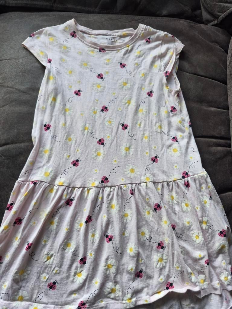 Leuk zomer jurkje van name it, Kinderen en Baby's, Kinderkleding | Maat 122, Ophalen of Verzenden, Zo goed als nieuw, Meisje, Jurk of Rok