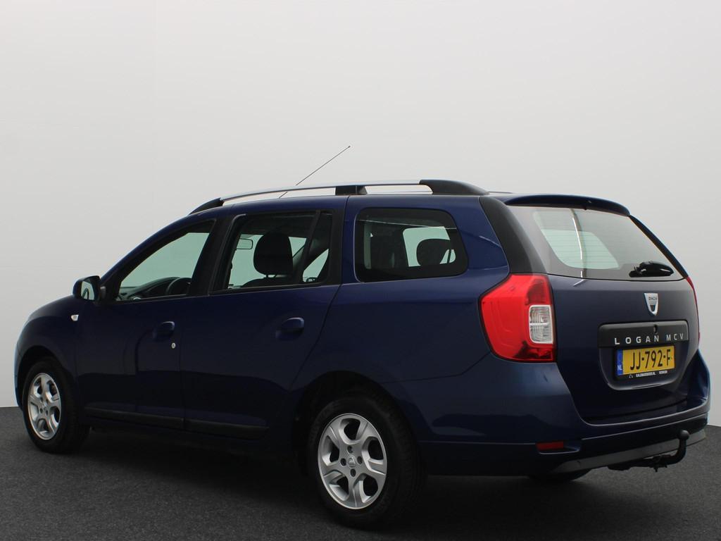 Dacia Logan MCV 0.9 TCe Easy-R Prestige AUTOMAAT / TREKHAAK, Auto's, Dacia, Stof, Blauw, Origineel Nederlands, Bedrijf
