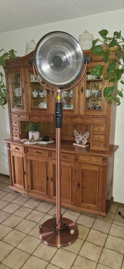 Sunred Stijlvolle elektrische terrasverwarmer ZGAN, Tuin en Terras, Ophalen, Zo goed als nieuw