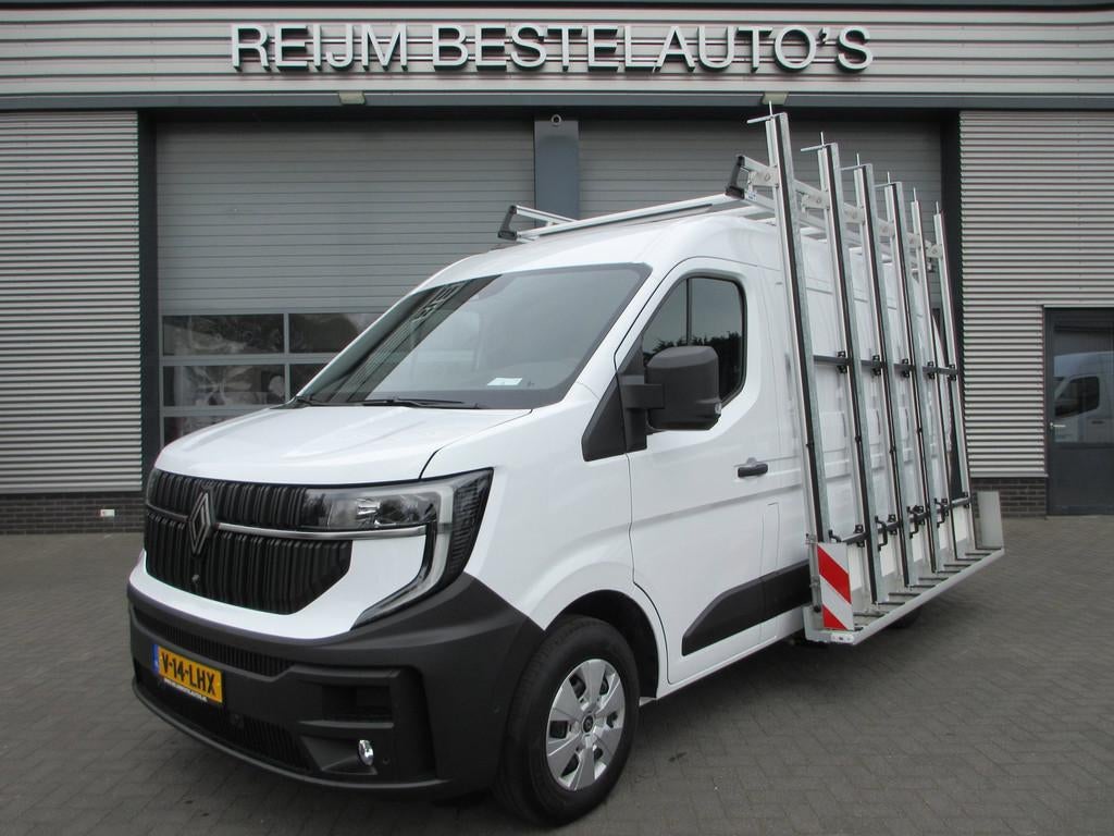 Renault MASTER T35 2.0 dCi 150 L2H2 glasresteel glasauto gla, Auto's, Bestelauto's, Voorwielaandrijving, Gebruikt, Euro 6, 4 cilinders