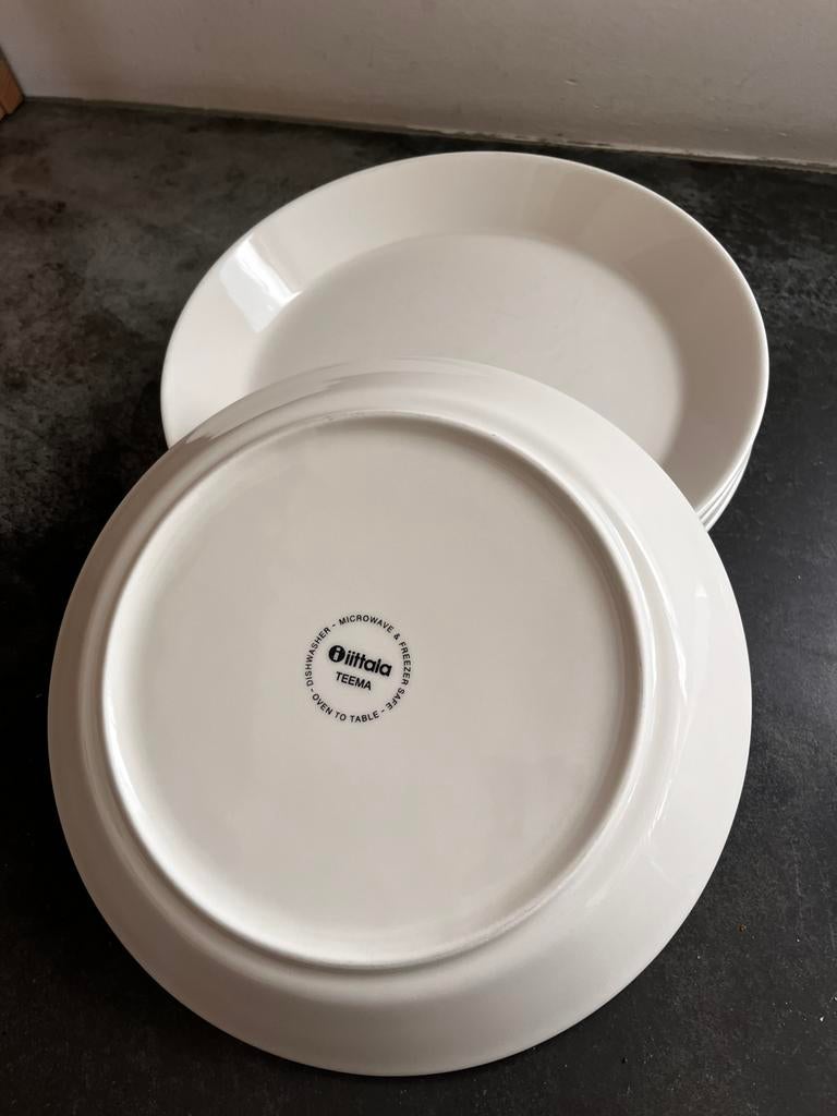 Iittala ontbijtborden, Ophalen, Gebruikt