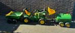 Rolly Trac 7930 met luchtbanden, voorlader en 2 wagens, Ophalen, Gebruikt