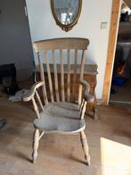 Oude grenen stoel, Huis en Inrichting, Stoelen, Ophalen, Gebruikt, Overige kleuren, Eén