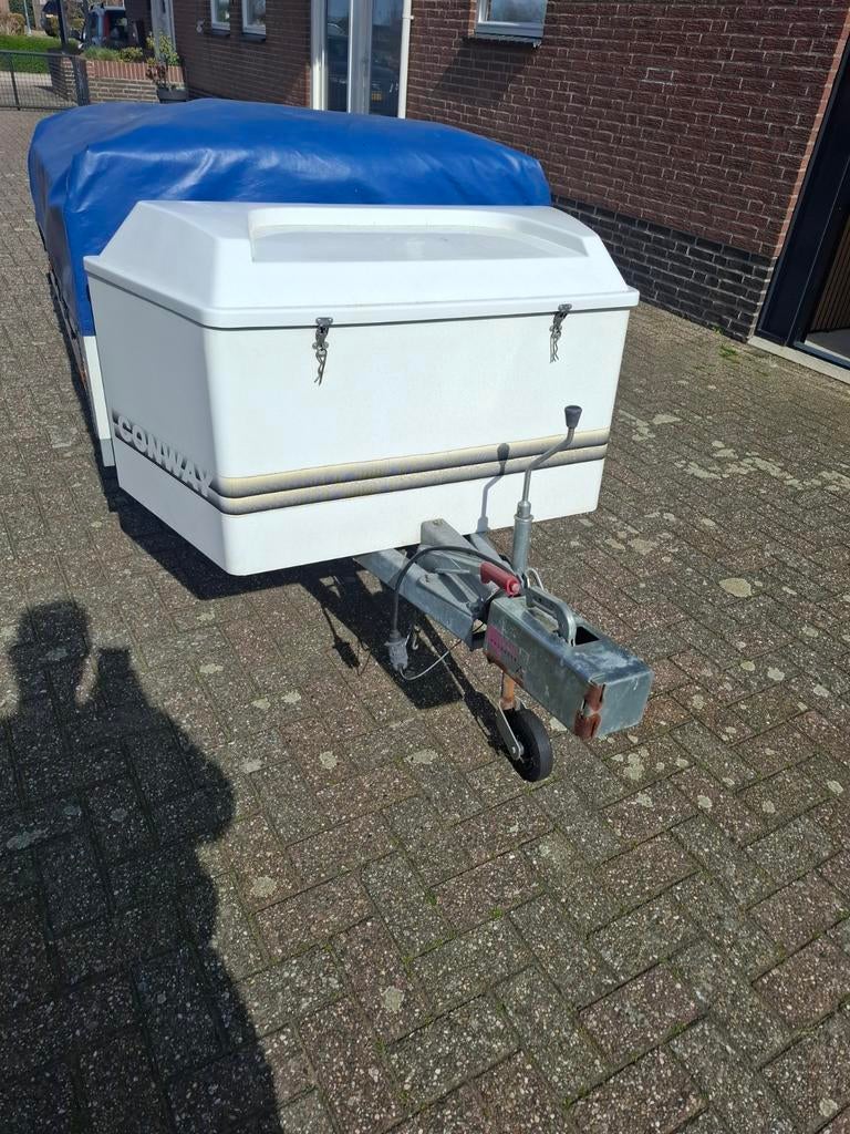Vouwwagen Conway Mirage, Caravans en Kamperen, Ophalen, Trigano, Aanwezig, Tot en met 4