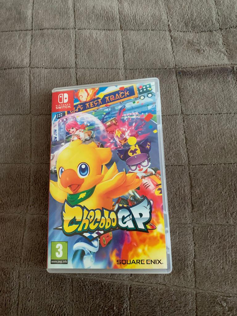 Chocobo GP - Nintendo Switch Racegame, Ophalen, Racen en Vliegen, Eén computer, Zo goed als nieuw