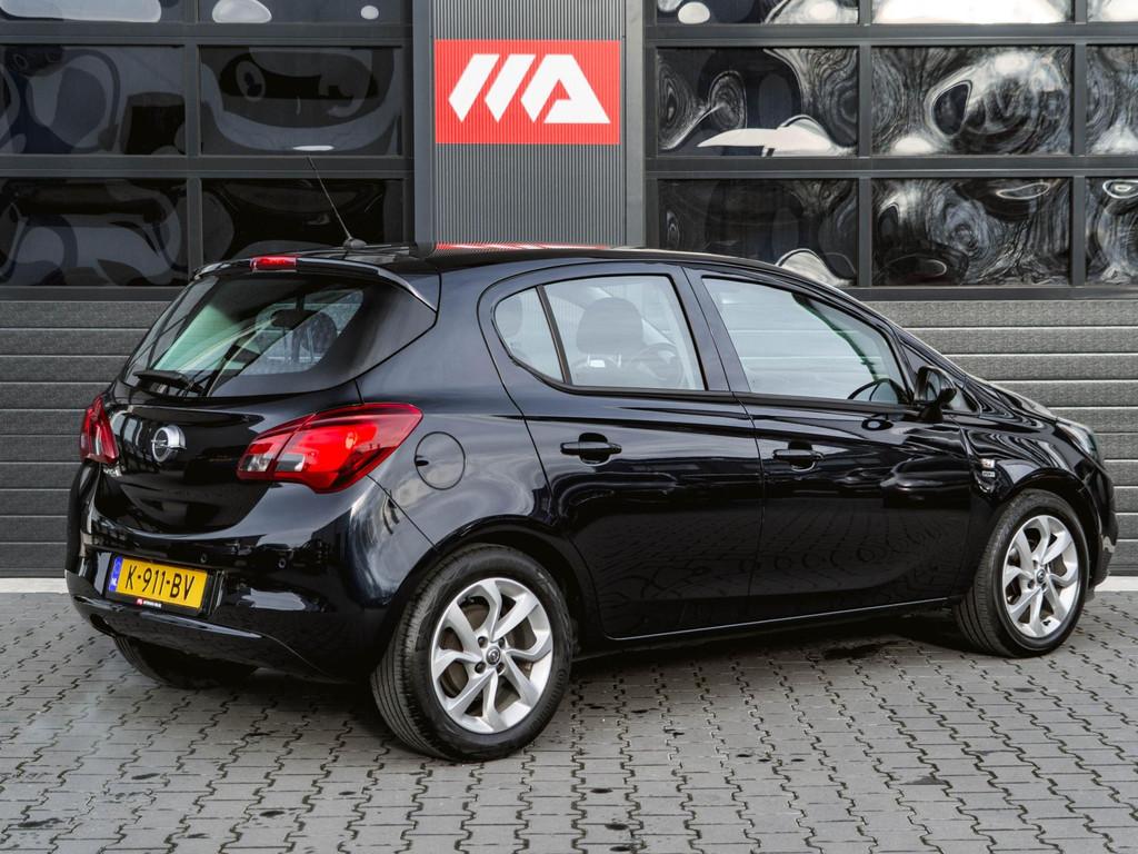 Opel Corsa 1.4 120 Jaar Edition Airco|Camera|Clima|Cruise|LM, Auto's, Voorwielaandrijving, Gebruikt, 4 cilinders, Met garantie (alle)