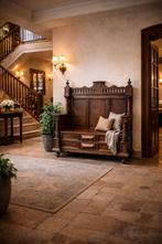 Prachtig antiek kerkbank kasteelbank 🌟, Ophalen