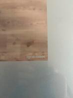 Ligne Roset eettafel met glazen blad en houten onderstel, Gebruikt, 100 tot 150 cm, Ophalen of Verzenden, Glas