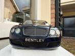 1:18 Bentley Flying Spur blauw 2005 Minichamps LAKOPWERKING, Minichamps, Gebruikt, Auto, Ophalen of Verzenden