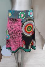 Desiqual mooie vrolijk gekleurde rok M, Maat 38/40 (M), Overige kleuren, Ophalen of Verzenden, Zo goed als nieuw