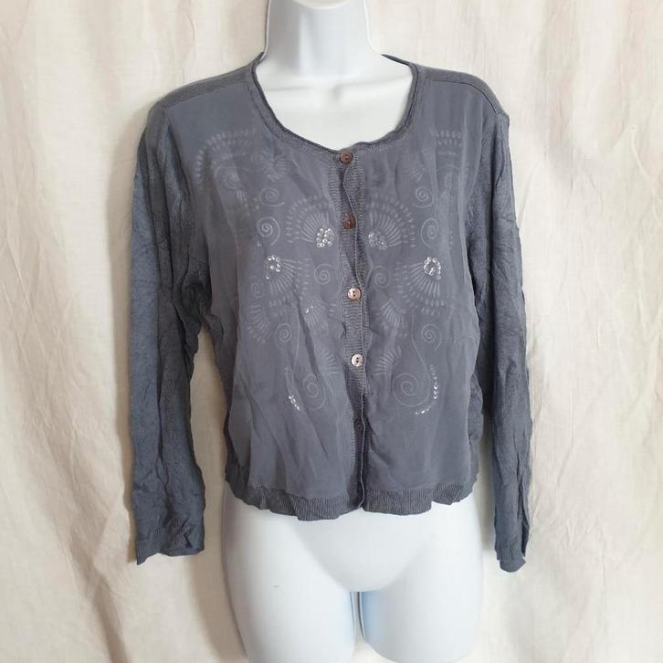 Apart blauw dames vest. Mt M Merk Expresso, Kleding | Dames, Truien en Vesten, Zo goed als nieuw, Maat 38/40 (M), Blauw, Ophalen of Verzenden