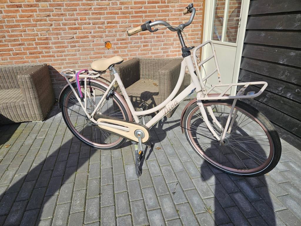 Batavus Diva Damesfiets 3 versnellingen  28 inch, Fietsen en Brommers, Fietsen | Dames | Damesfietsen, Ophalen, Terugtraprem, 53 tot 56 cm
