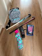 Complete hockey set: 2 sticks, tas, scheenbeschermers, hands, Ophalen, Gebruikt, Stick