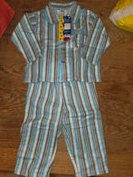 Nieuwe flanel gestreepte pyjama maat 74, Kinderen en Baby's, Babykleding | Overige, Ophalen, Nieuw, Onbekend, Jongetje of Meisje