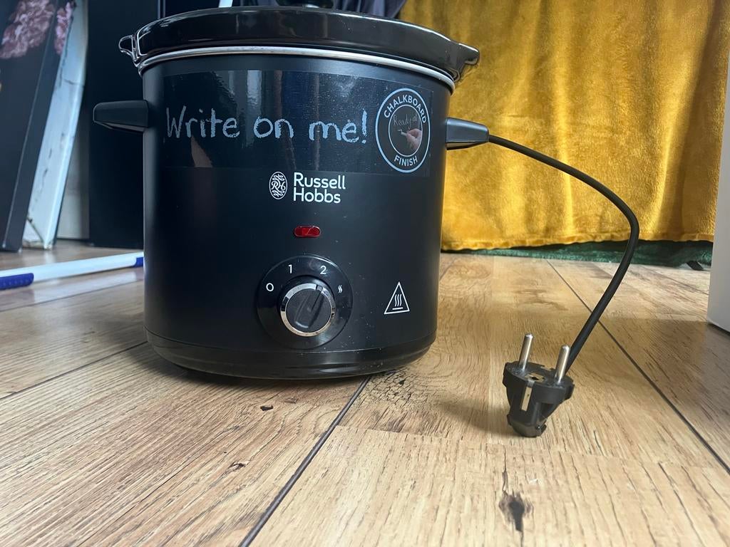 Russell Hobbs Slowcooker - Zo goed als nieuw, Witgoed en Apparatuur, Slowcookers, Ophalen, Zo goed als nieuw