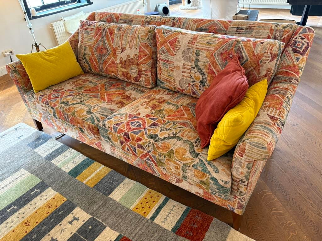 Velvet designer sofa, Ophalen, Gebruikt