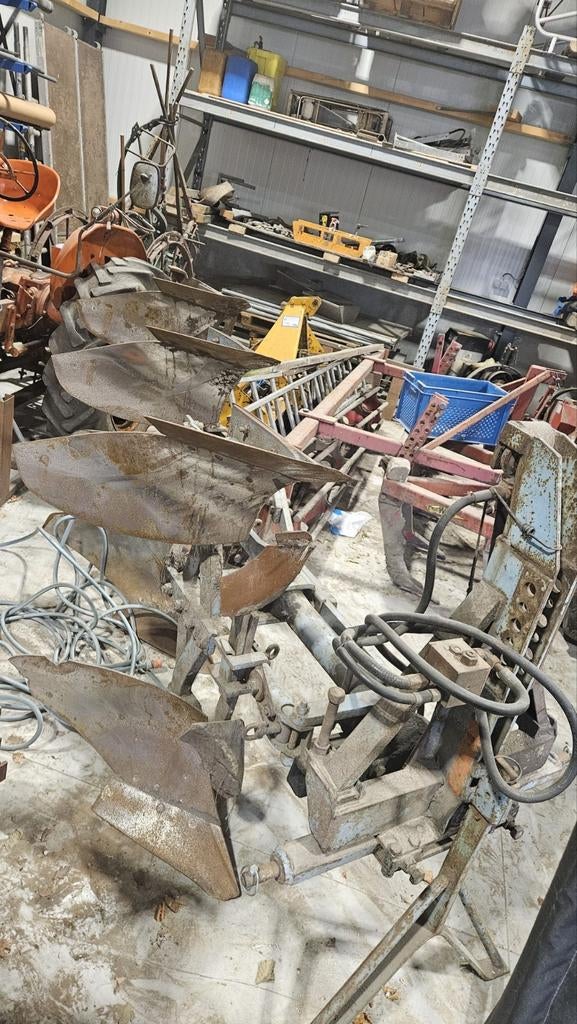 Lemken 3 schaar wentelploeg, Ophalen