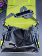Mooie fietstas zwart-groen. Met schouderriem., Ophalen of Verzenden
