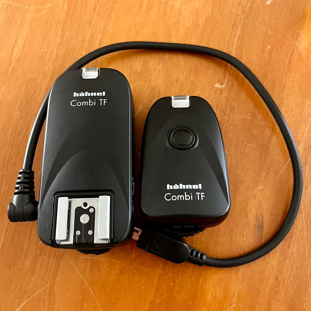 Hahnel Combi TF Draadloze Ontspanner/Flash Trigger Nikon, Ophalen of Verzenden, Gebruikt, Overige merken