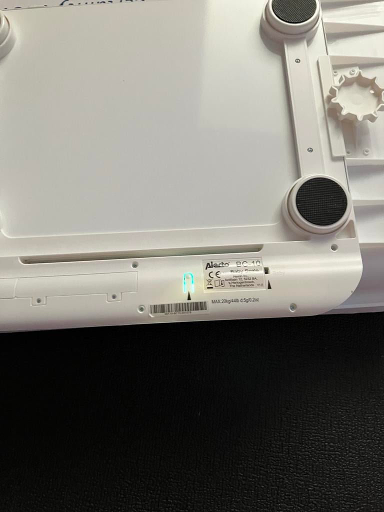 Alecto BC-10 Baby- en Peuterweegschaal, Ophalen of Verzenden, Gebruikt
